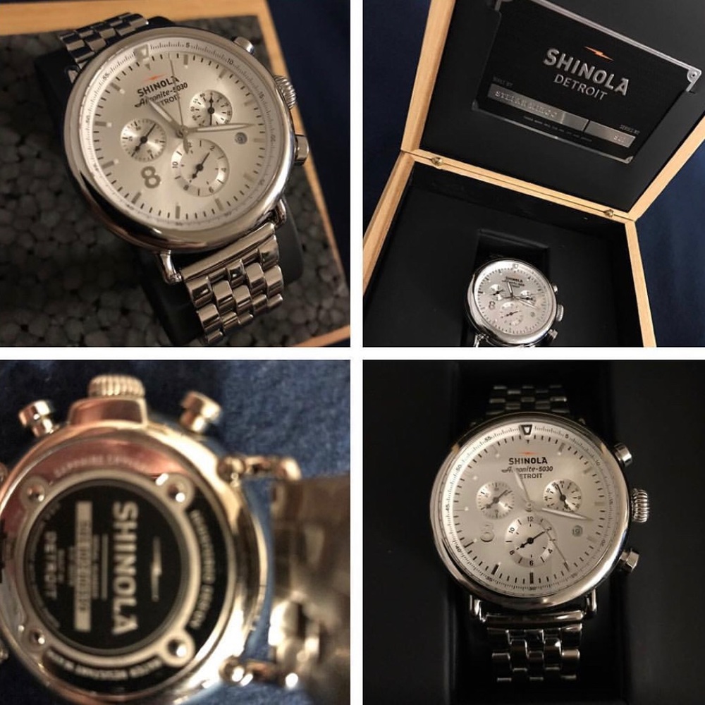 Shinola Mens Stainless watch